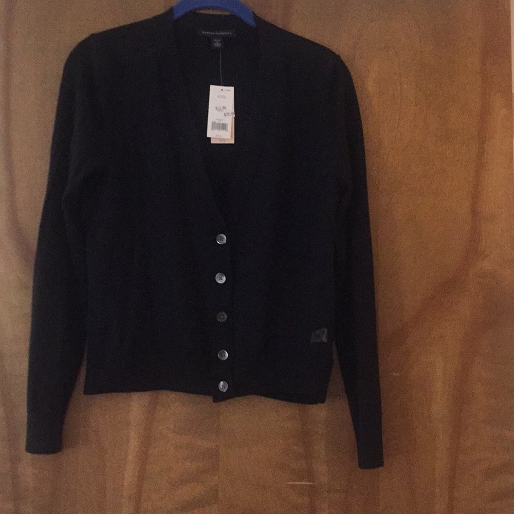 NWT Banana Republic Black cardigan